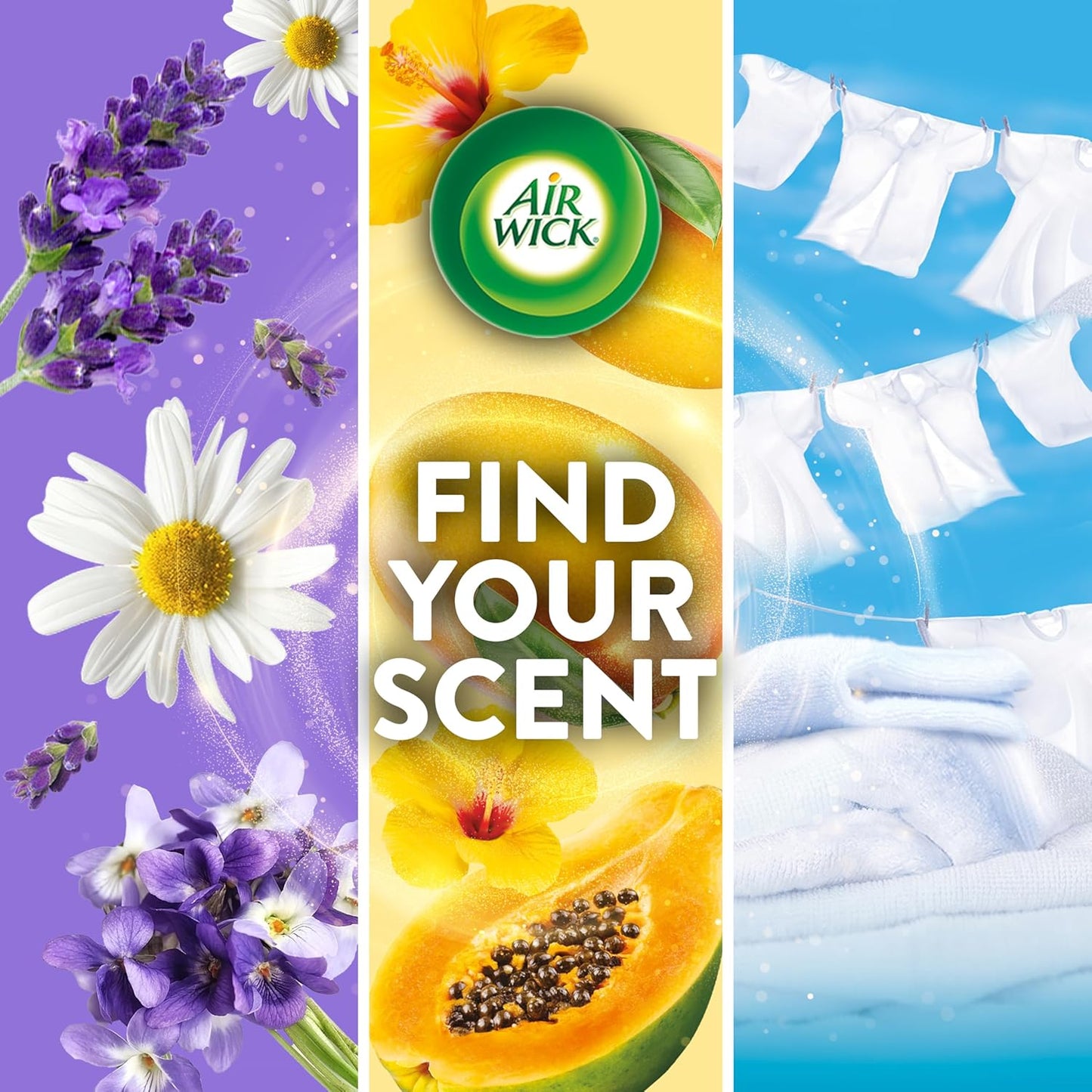 Air Wick Plug-In Scented Oil Refill - Fresh Linen | Eco-Friendly 10ct Air Freshener