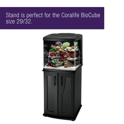Coralife BioCube Aquarium Fish Tank Wood Stand For 32 Gallon Size