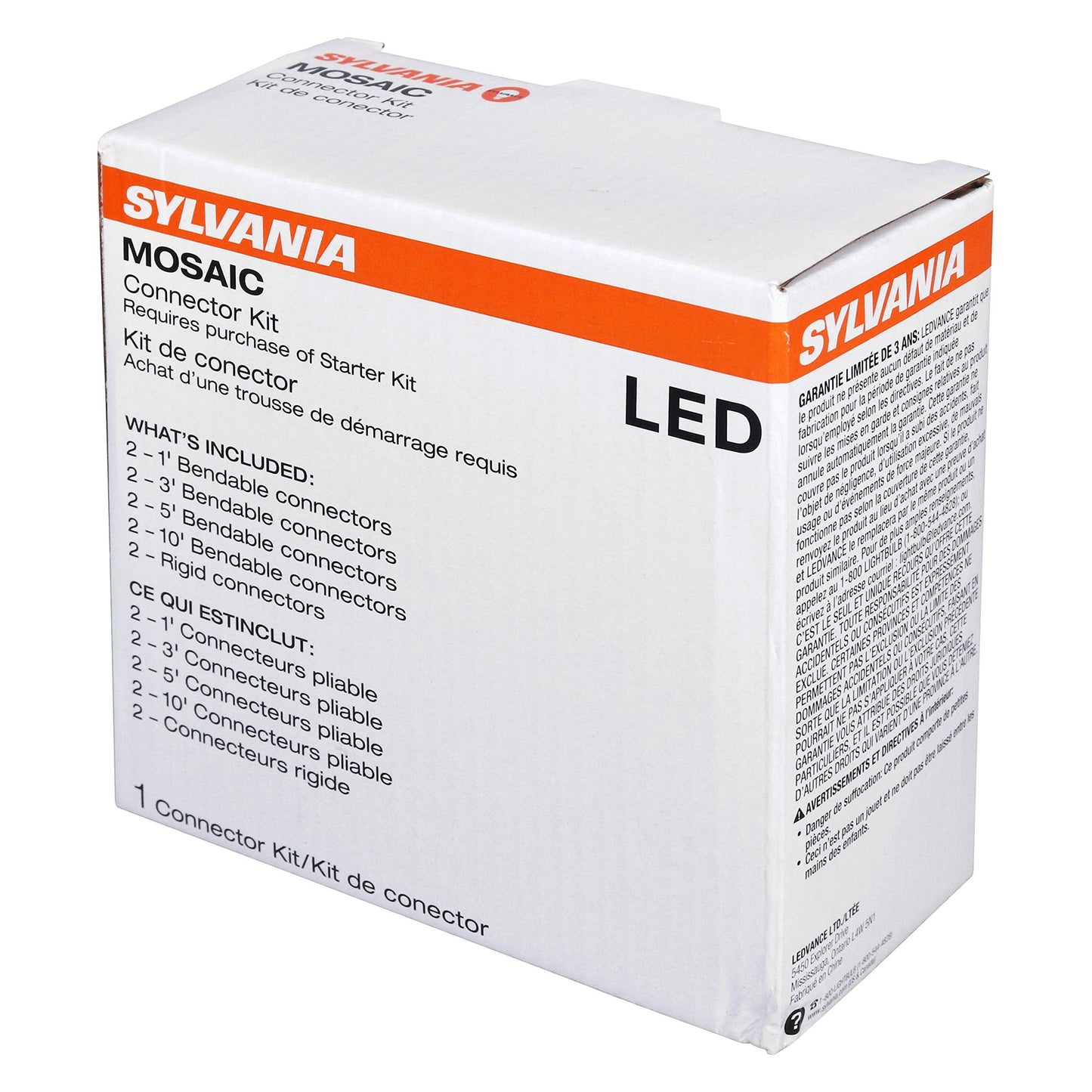 Sylvania LED Mosaic Flexible Light Strip Universal Connector Kit - 1 Pack (65487)