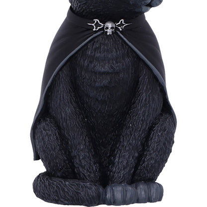 Nemesis Now Cult Cuties Purrah Hanging Ornament 11.5cm, Resin, Black, Scarily Adorable Bewitching Cat Hanging Ornament, Witch Cat, Cast in The Finest Resin, Expertly Hand-Painted
