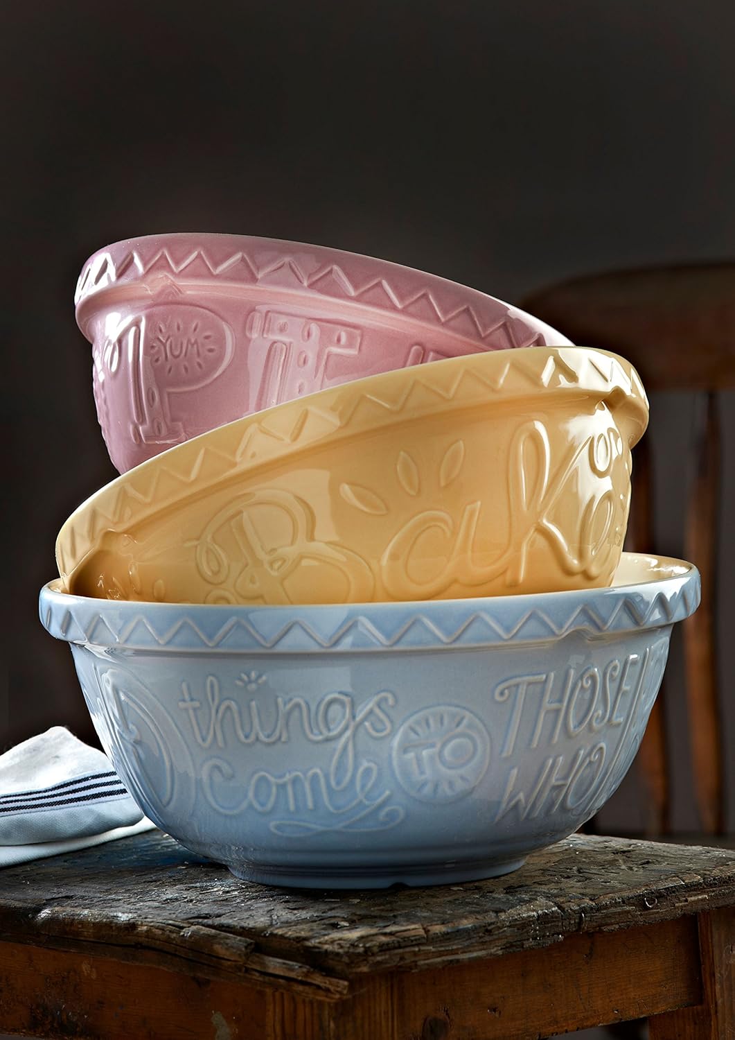 Mason Cash Original White Earthenware Pudding Basin, All-Purpose, 16 cm