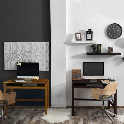 Montego Folding Desk with Pull-Out-Warm Brown