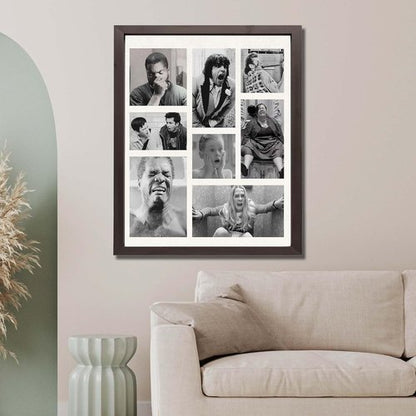 InkFlow Humorous Wall Art - Quirky Bathroom Prints for Unique Home Decor | 16x20 Unframed Art Print