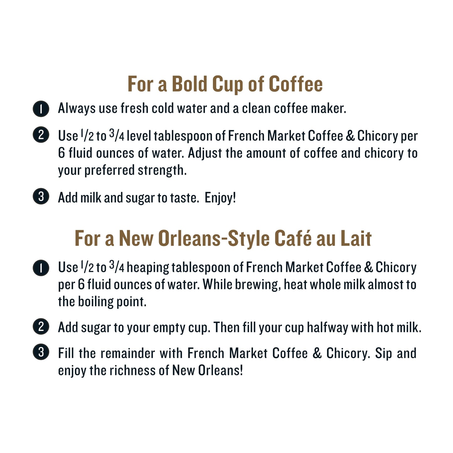 French Market Coffee & Chicory Restaurant Blend Medium-Dark Roast Ground Coffee, 12oz Can (Pack of 1)