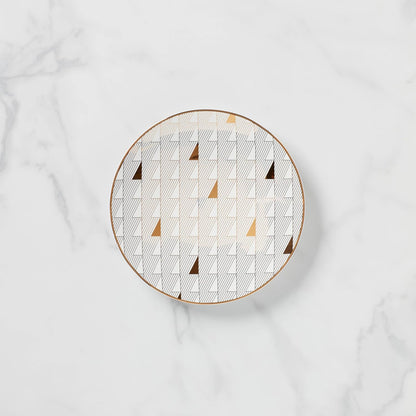 Lenox White Trianna Gold Salad Plate - 1.27 LB