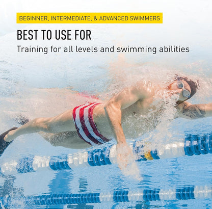FINIS Long Floating Fins , Red/Black, S (US Male 3-5 / US Female 4-6) (1.05.037.04)