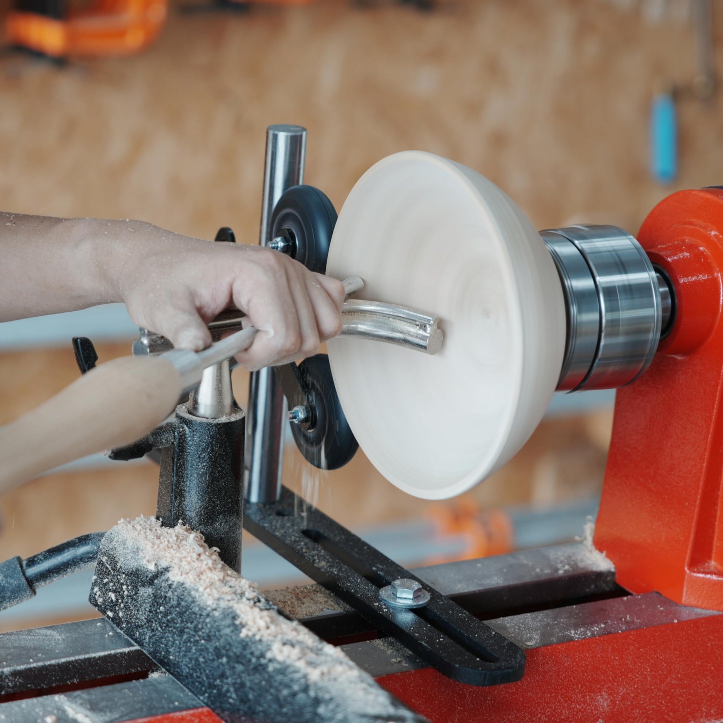 BMWOOD MC-FS6 Woodturning Steady Rest for Bowl Woodturning Lathe.