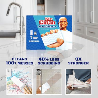 Mr. Clean Original Magic Eraser Pads - Durafoam Cleaning Power | 19 Count