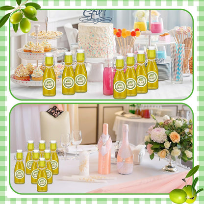 20 Pack Favors(5.07 oz,Clear) Queekay Mini Swing Top Glass Bottles for Vanilla Extract Homemade Olive Oil Bottles