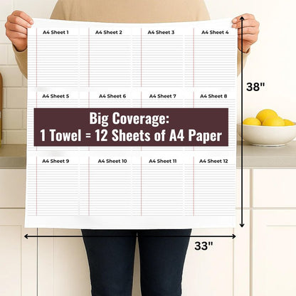 Flour Sack Towels | Tea Towel for Crafts| Kitchen Dish Cotton Blank Towel for Embroidery| Baking Bread Proofing Linen Cover| Thick Absorbent Quick Dry| 50 Pack 28"x28" White