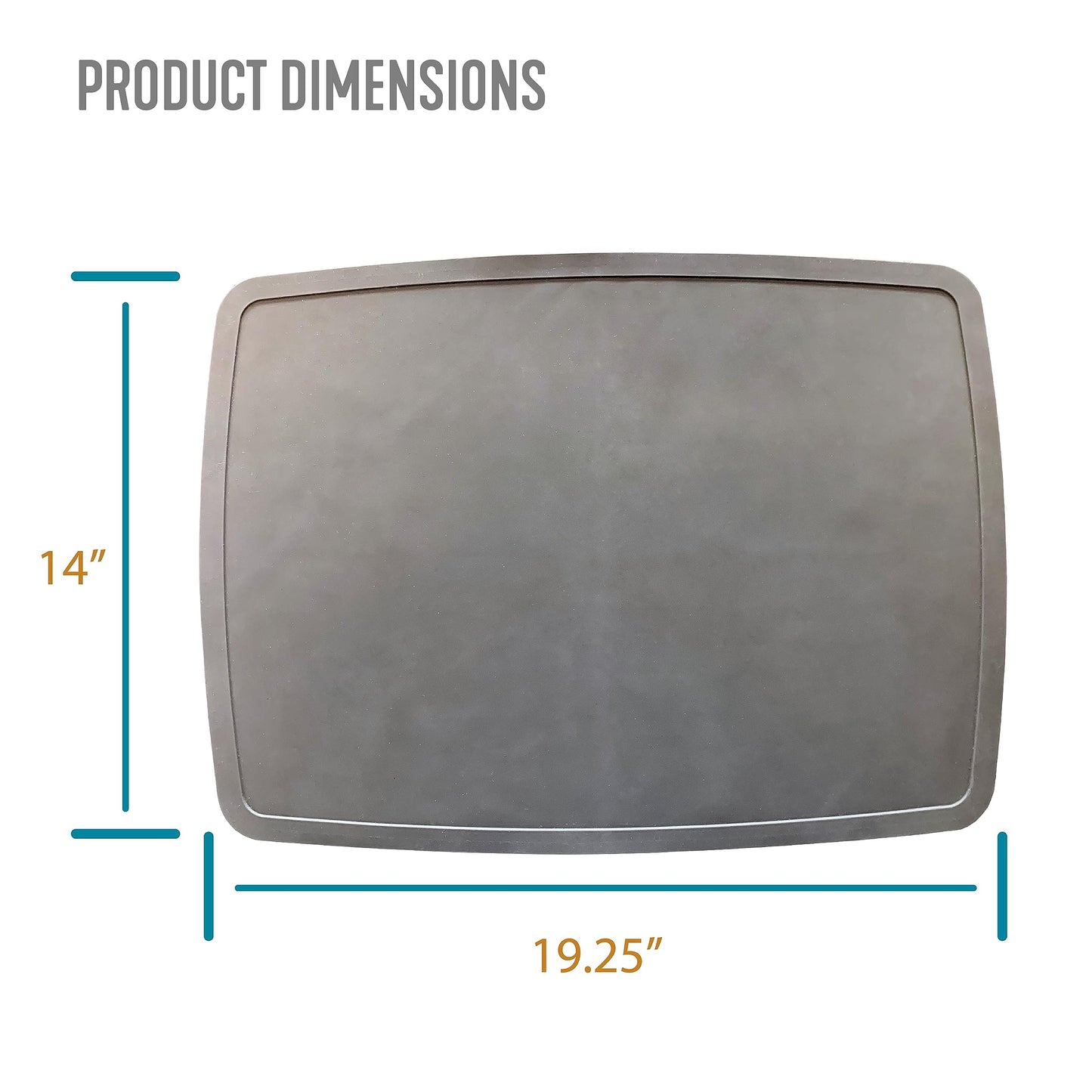 Stander Silicone Placemat Accessory, Non-Slip Waterproof Dining Mat, Multipurpose Table and Countertop Protector, Compatible with Stander's and Signature Life's Tray Tables