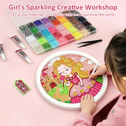 Acrridi 40000Pcs 40 Colors Resin Rhinestones Bedazzling Kit, Multicolor Flatback Gems, DIY Nail Art Clothing Tumblers Crafts for Bedazzling Diamond Art Makeup (Style B)
