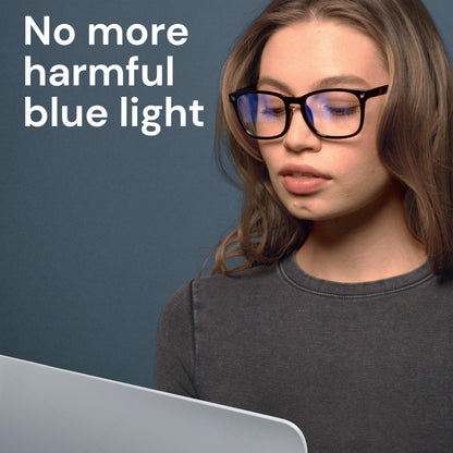 Gaoye Blue Light Glasses for Computer & Gaming - Anti UV Ray Lenses, Scratch-Resistant & Comfort Fit