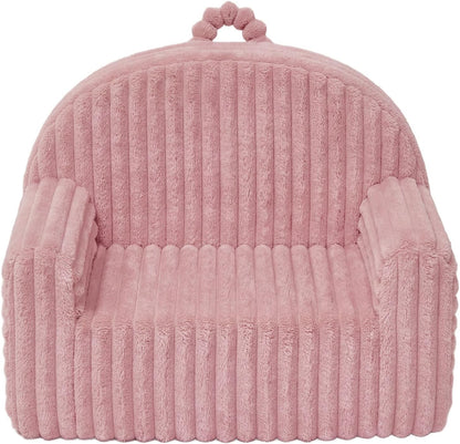 Blissful Diary Toddler Chair, Snuggly Soft Kids Sofa Chair, Supportive Toddler Couch for Girls and Boys, Kids Furniture