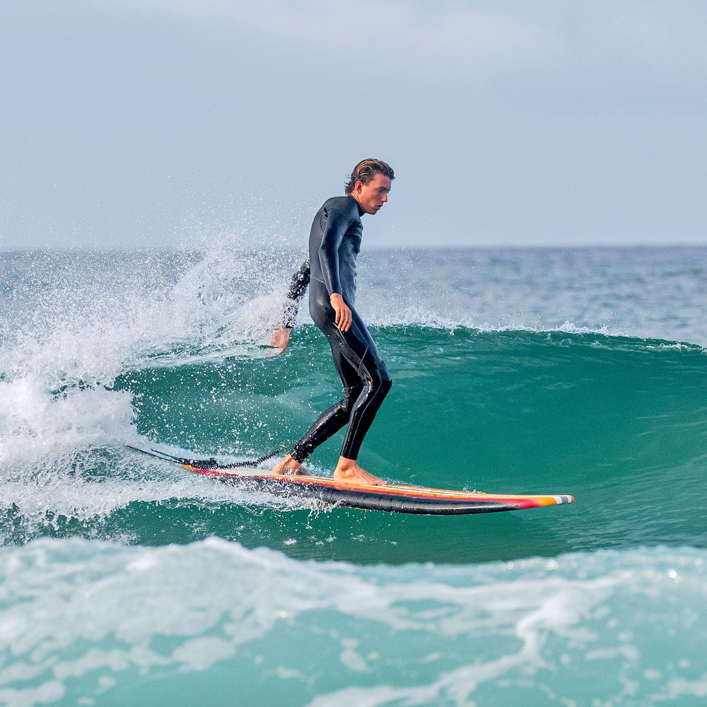 Fender x Wavestorm Collaboration 8ft Surfboard - Foam Constructed with Accessories