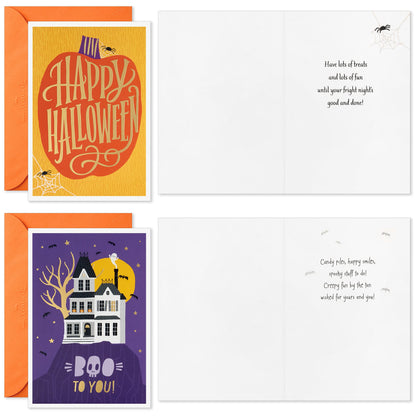 Hallmark Halloween Cards Assortment, Boo to You (36 Cards with Envelopes)