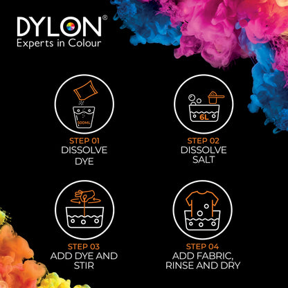 Dylon Permanent Fabric Dye, 1.75-Ounce, China Blue