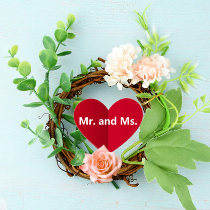 Grapevine Wreath Set, Marrywindix 16 Pieces Natural Vine Branch Christmas DIY Rattan Wreath Garland for Christmas Holiday Craft Wedding Decor (4 in.)