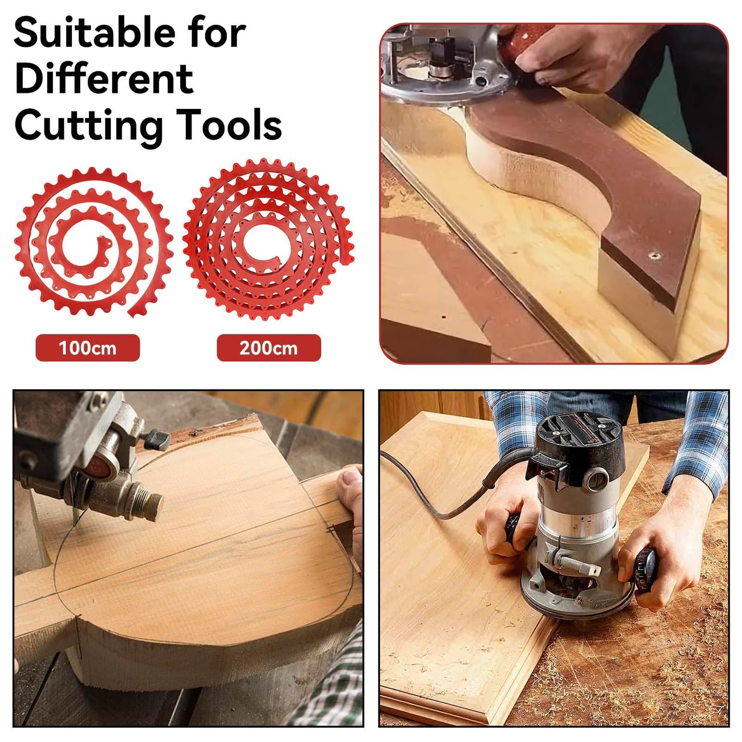 Woodworking Profiling Strip Flexible Curve Template Profiling Strip Gear Driven Curve Template Guide Adjustable Fixed Complex Shape Contour Tool (78.74inch)