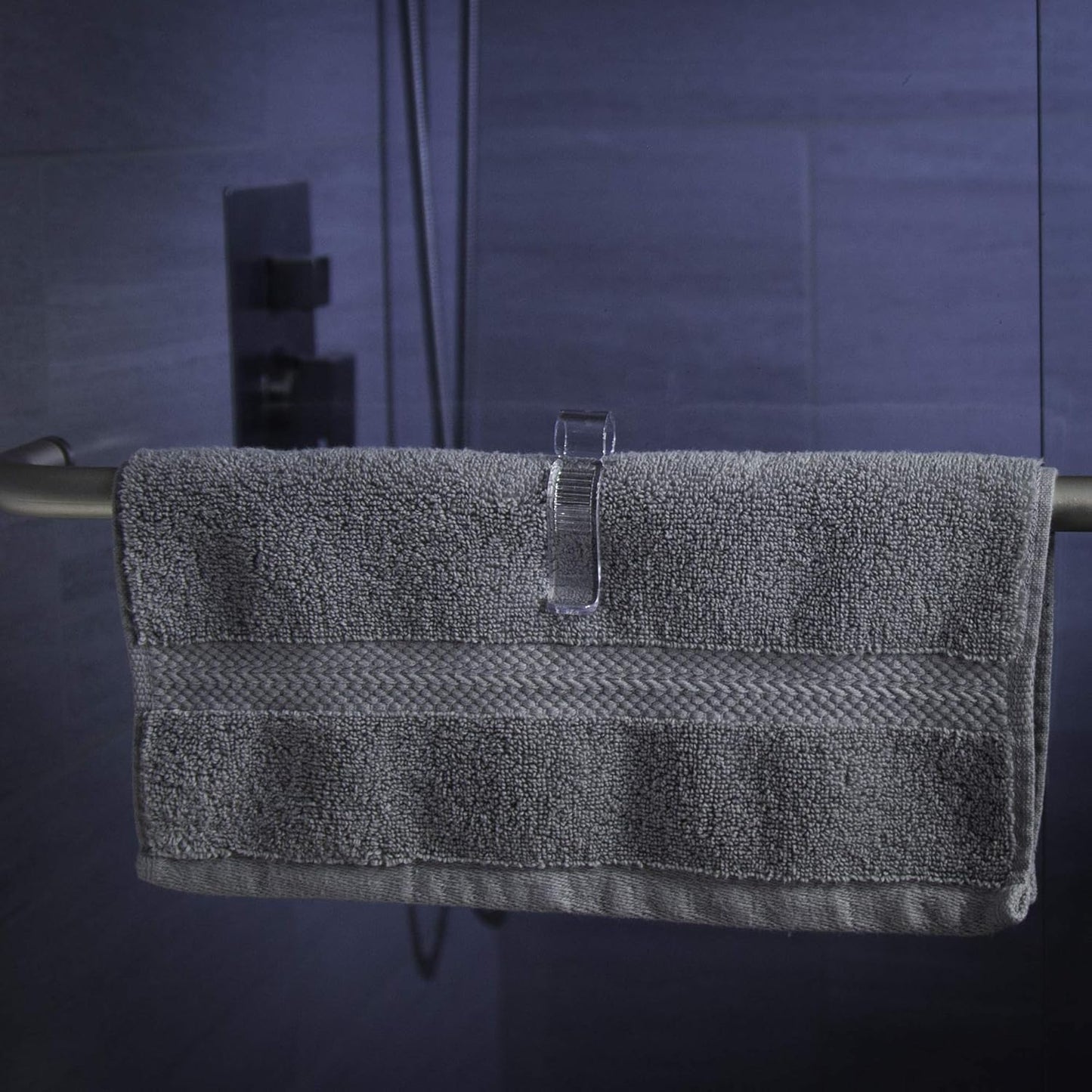 Towel Clip (3-Pack) - No Fuss Hand-Towel Clip for Kitchen or Bathroom