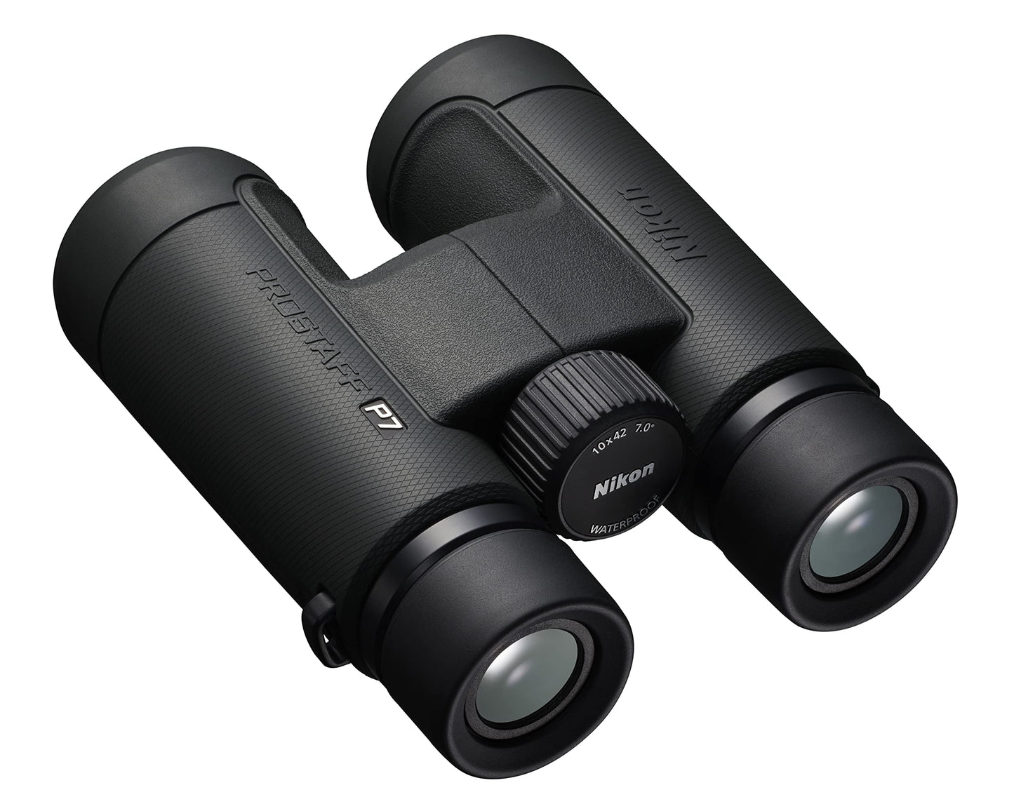 NIKON PROSTAFF P7 10x42mm Binoculars - High-Magnification Wide FOV Waterproof Fogproof Binocular with Multilayer-Coated Clear Lens, Locking Diopter - Wildlife Nature Observation Optic (16773)