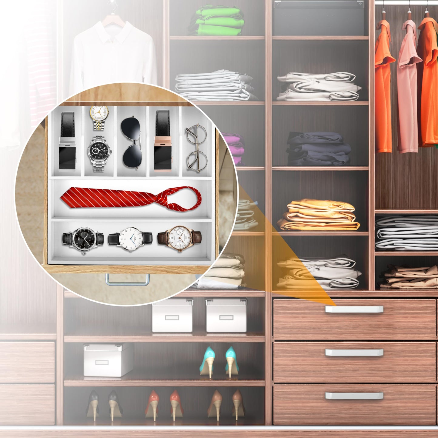 Kitchen Silverware Drawer Organizer and Storage Cabinet Utensil Rack Bathroom Counter Vanity Extra Large Big Cooking Drawer Organizers Countertop Pantry Storage Cabinet Best Kitchen Must Haves 2025