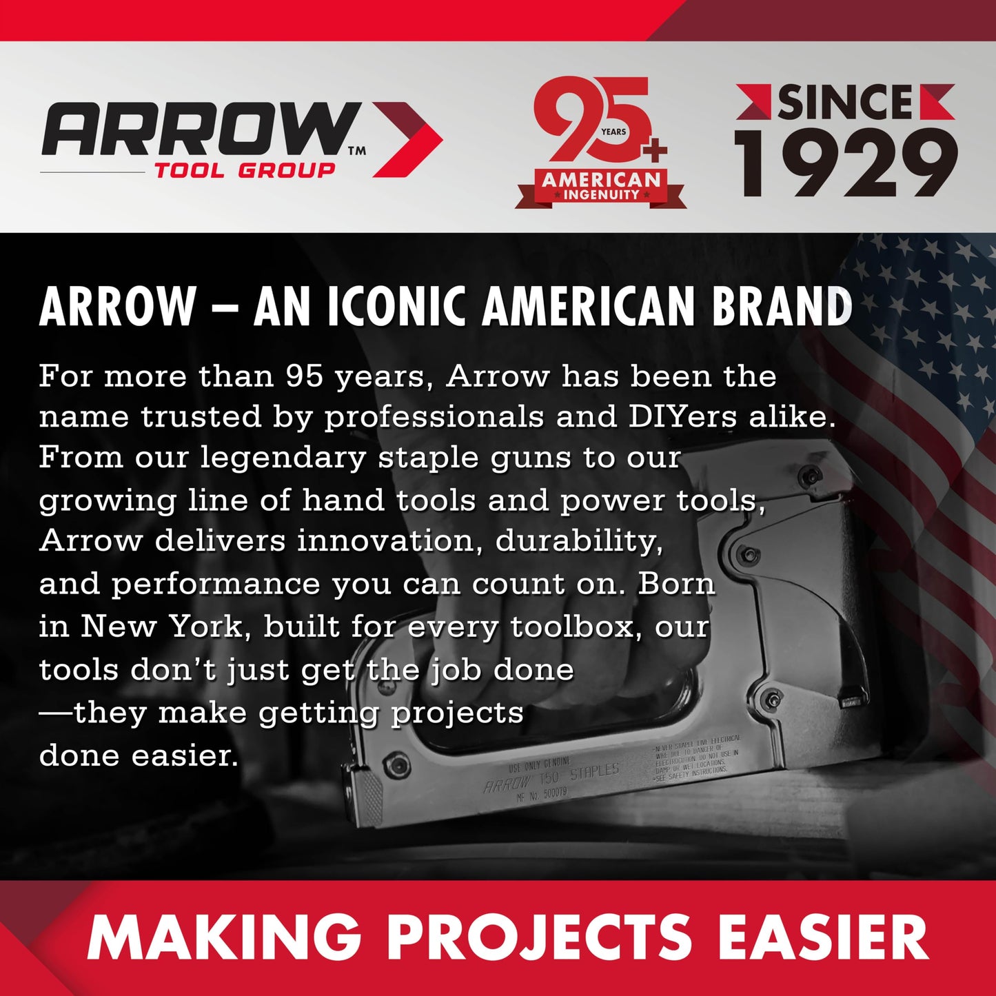 Arrow 25FT Auto-Lock Tape Measure, Easy Read Measuring Tape with Fractions 1/8″, Double Sided Measurement Tape with 1″ Blade, Belt Clip, Dual-End Metal Hook, and Rubber Protective Casing