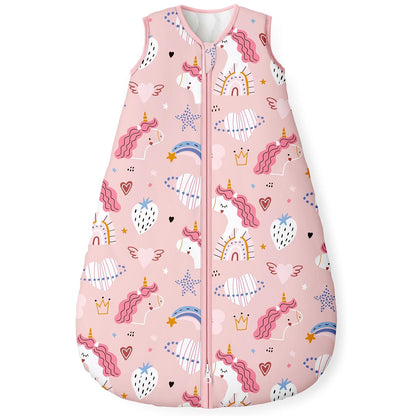 Yoofoss Baby Sleep Sack - 1.5 Tog Wearable Blanket for 18-24 Months | 100% Organic Cotton, Warm & Comfy