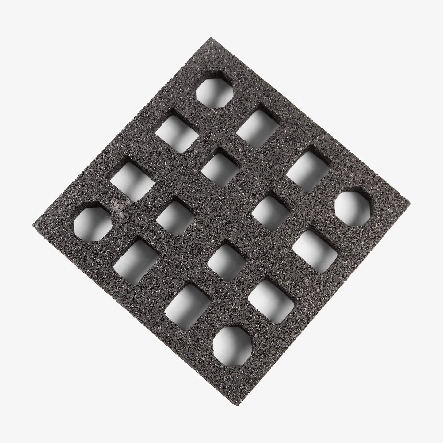 IncStores 2.5 Inch Thick Jamboree Rubber Interlocking Floor 2' x 2' Tiles | Heavy Duty Rubber Outdoor Tiles to Build Better Playgrounds at Homes, Schools, and Daycares | Black, 75 Tiles
