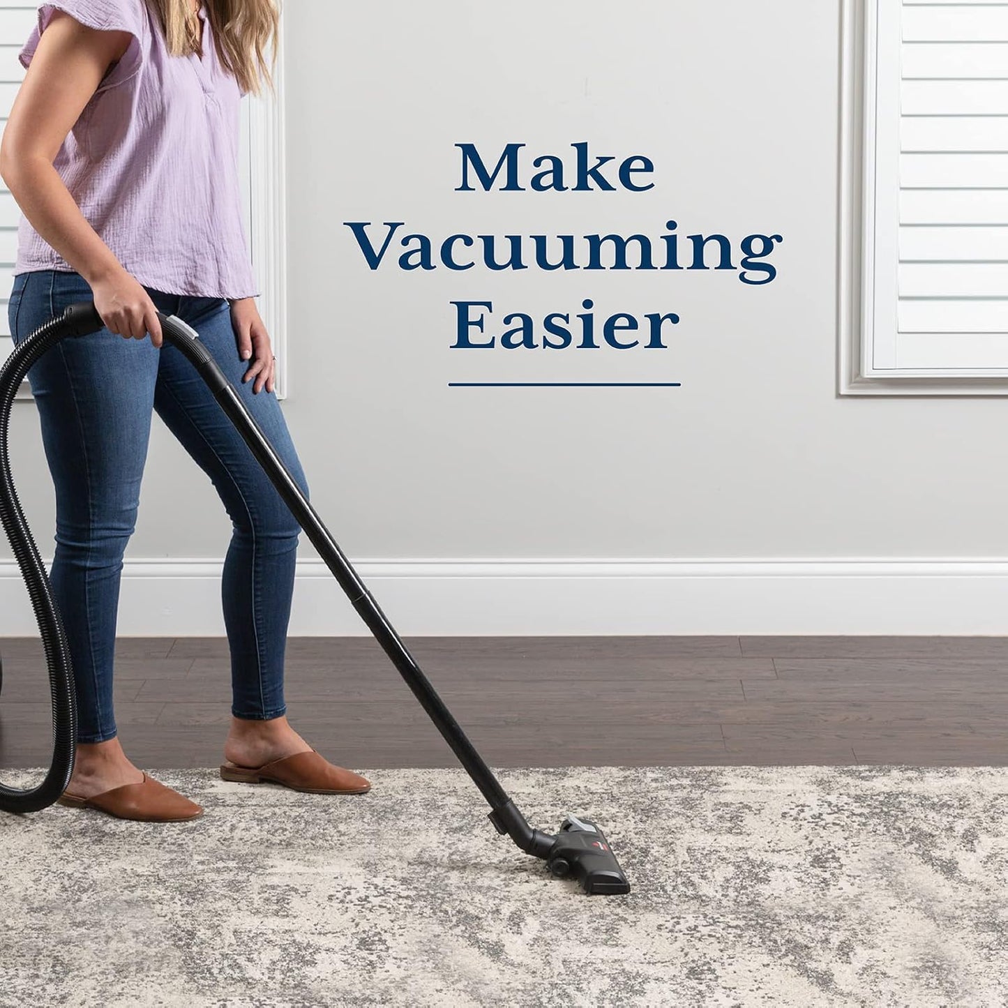 Veken Rug Pad Gripper - Non-Slip Thick Dark Grey Mat for Hardwood & Tile Floors | 7x10 Ft Anti-Skid Solution