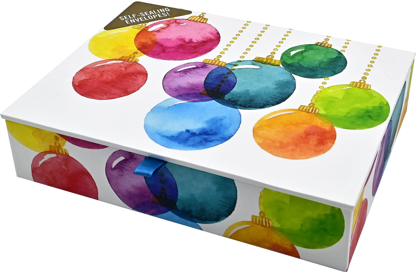 Deck the Halls Deluxe Boxed Holiday Cards (20 cards, 21 self-sealing envelopes)