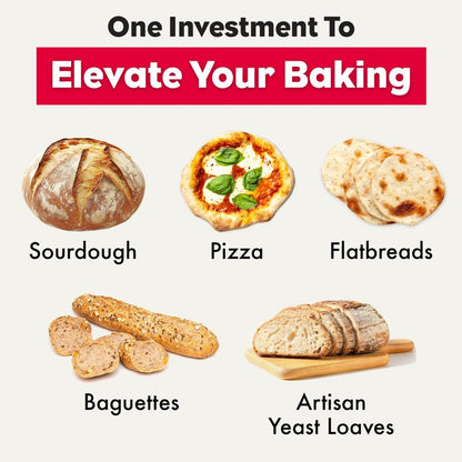 Brod & Taylor Bread Steel Max for Baking Bread & Cooking Pizza (14" x 14" x 0.15")
