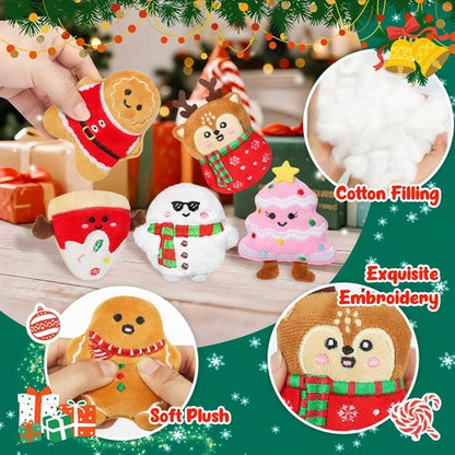 Emotional Plush Advent Calendar 2025 - 25 Mini Collectible Plushies | Unique Christmas Gift for Kids & Teens