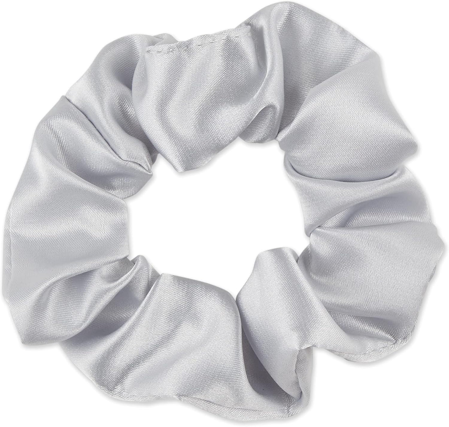 Bucky At Home Spa Collection, Silk-Like Satin Sleep Set, 5 Piece Set in Silver