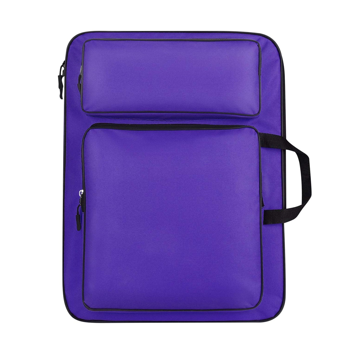 Art Portfolio Carry Case Bag Drawboard Tote Handheld Storage Portable Shoulder Lightweight Box for 8k Sketch Pad Artist Drawing Painting Supplies