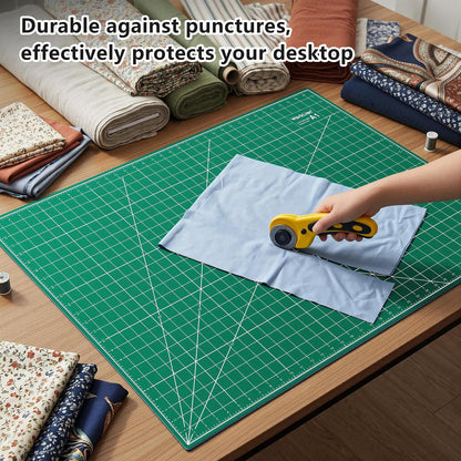 WORKLION 24" x 36" Large Self Healing PVC Cutting Mat, Double Sided, Gridded Rotary Cutting Board for Craft, Fabric, Quilting, Sewing, Scrapbooking - Art Project…