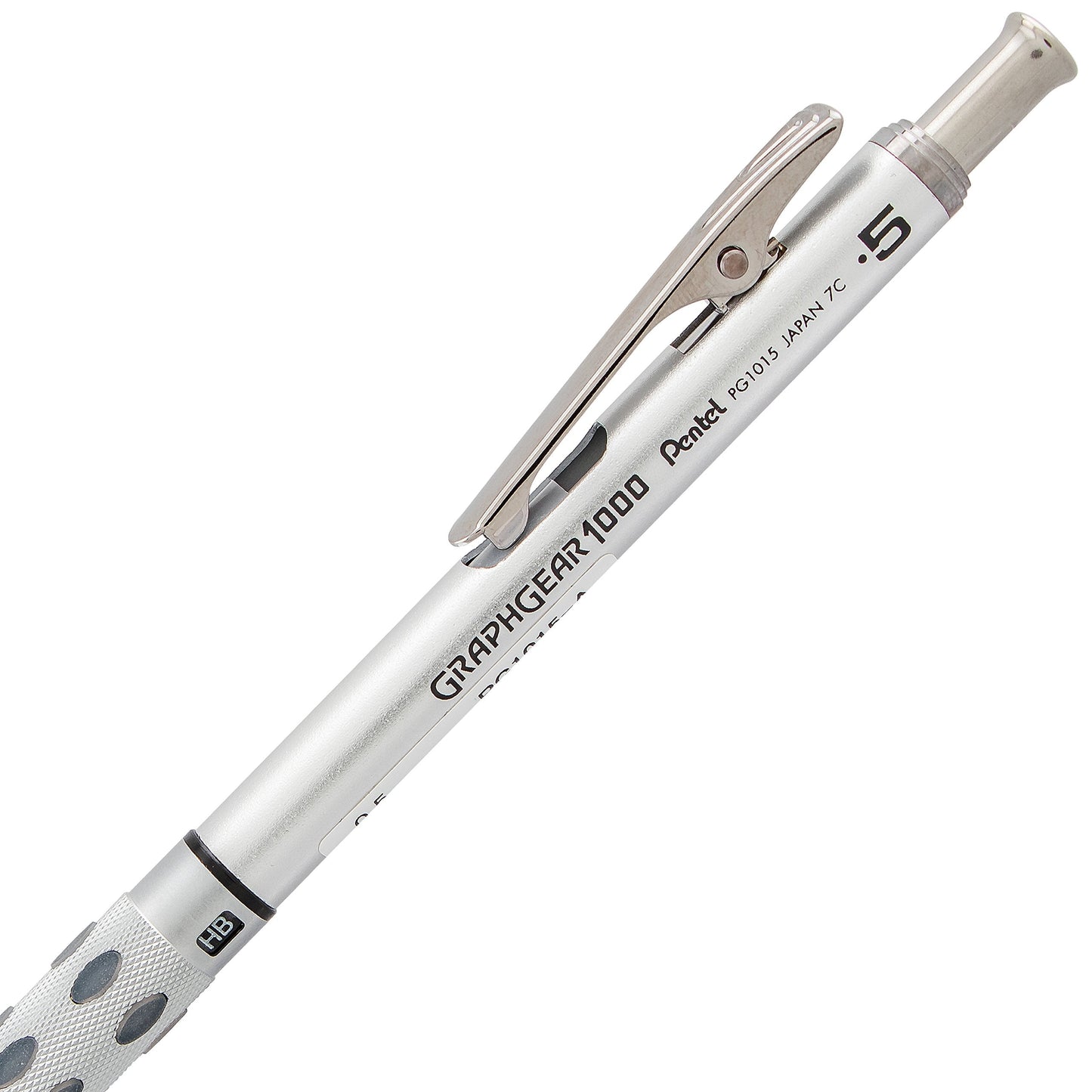 Pentel GraphGear 1000 Mechanical Pencil, (0.5mm) Point Size, Black Barrel, 1 Each (PG1015A)