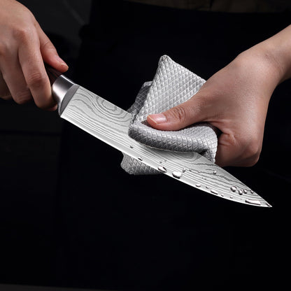 PAUDIN Chef Knife, 8 Inch High Carbon Stainless Steel Sharp Kitchen Knife with Ergonomic Handle, Gift Box for Family & Restaurant