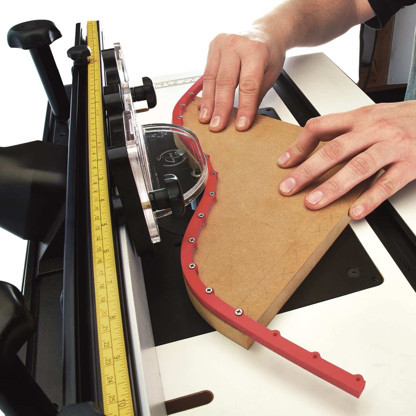 Trend Mini Flexible Curve Guide for Routing Accurate and Precise Curves with your Router, 19-1/2” long by 5/16" wide, CURV/8X500