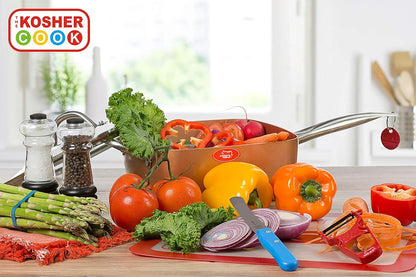 Kitchen Knife 3-Piece Set - 4 inches, Steak and Vegetable Knife with Razor Sharp Pointed Tip