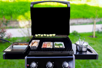 Yukon Glory™ BBQ 'N SERVE Grill Baskets (BBQ 'N SERVE SET)