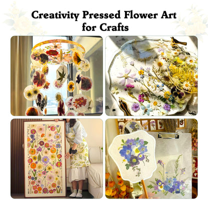 Aboofx Extra Large Flower Press Kit for Adults, 15"x 15" 6 Layers Wooden Flowers Pressing for DIY Easter Theme Pressed Flowers Art, Big Flower Preservation Kit for Frame Bookmark Resin Craft Projects