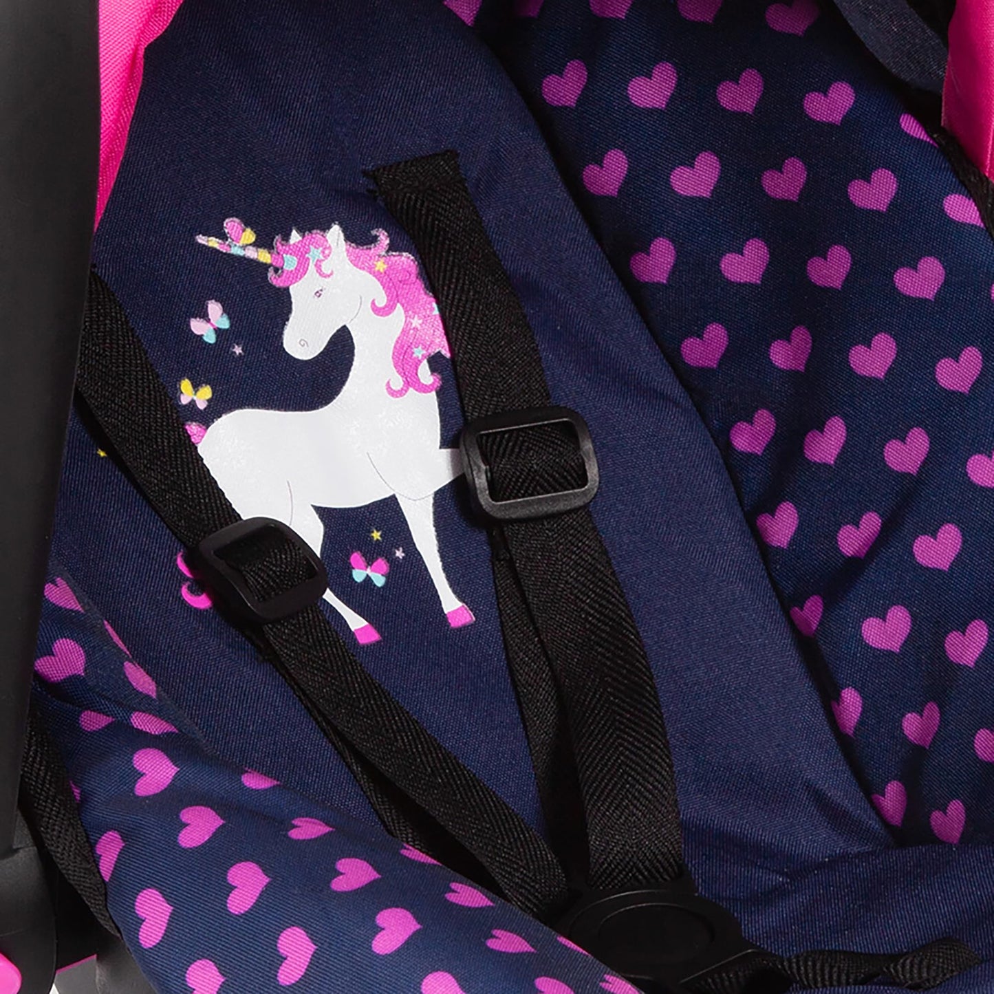 Bayer Baby Doll Car Seat with Canopy – Doll Carseat for 18 Inch Dolls with Seat Belt & Handle