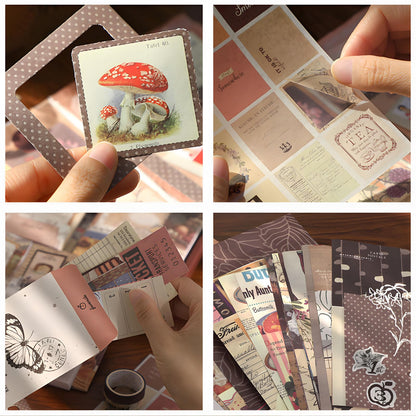 YagCu 348 Pcs Scrapbooking Kit, Vintage Junk Journal Supplies for Adult, Large Collection Journal and Scrapbook Set, Bullet Journals Materials, Journaling Arts Craft Beginner
