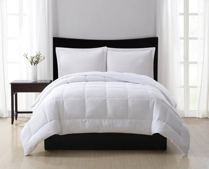London Fog Seersucker Dot White Polyester 1-Piece Twin XL Comforter, Geometric Themed, for Men and Women, OEKO-TEX Certified Confidence