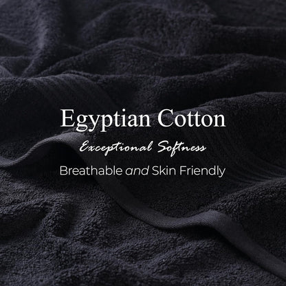 8-Piece Set, Superior Egyptian Cotton Hand Towel Towel Basics For Quick Dry, Absorbent Small Towels, Facial, Spa
