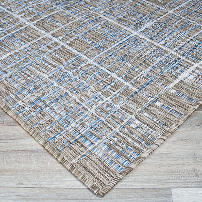Couristan Charm Ohe Indoor/Outdoor Area Rug, 2'2" x 4'3" Sand-Ivory