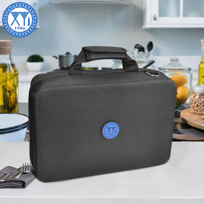XYJ 26 Slots Knife Bag, Oxford Cloth Carrying Case, Professional Chef Knife Storage Case, Knife Carrier Travel Knives Roll Bag for Kitchen Knives Accessories Utensil