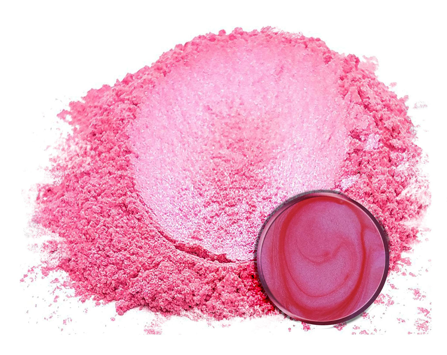 Eye Candy Pigments Premium Red Mica Powder - Valentine Red (50gr) - for Epoxy, Resin, Soap, Paint, Woodworking, Acrylic Pouring, Bath Bombs, Fishing Lures - DIY Arts and Crafts Additive