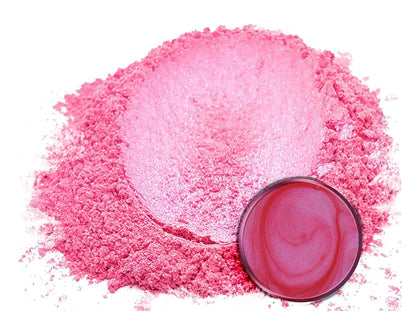 Eye Candy Pigments Premium Red Mica Powder - Valentine Red (50gr) - for Epoxy, Resin, Soap, Paint, Woodworking, Acrylic Pouring, Bath Bombs, Fishing Lures - DIY Arts and Crafts Additive